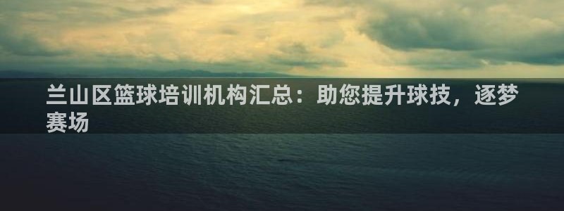 耀世平台告7O777：兰山区篮球培训机构汇总：助您提
