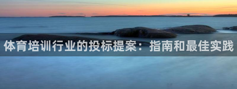 耀世娱乐提现失败怎么回事：体育培训行业的投标提案：指