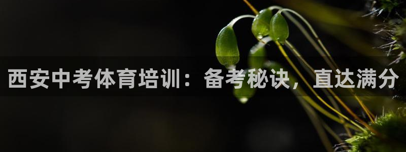 耀世集团七天三倍彩金活动：西安中考体育培训：备考秘诀