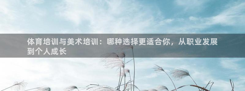 耀世平台负责人怎么样：体育培训与美术培训：哪种选择更