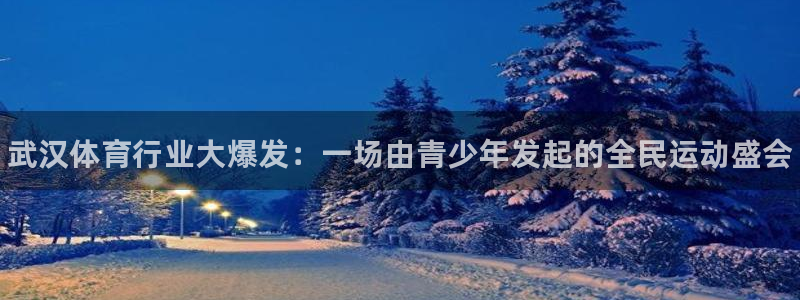 耀世娱乐合法吗：武汉体育行业大爆发：一场由青少年发起的全民运